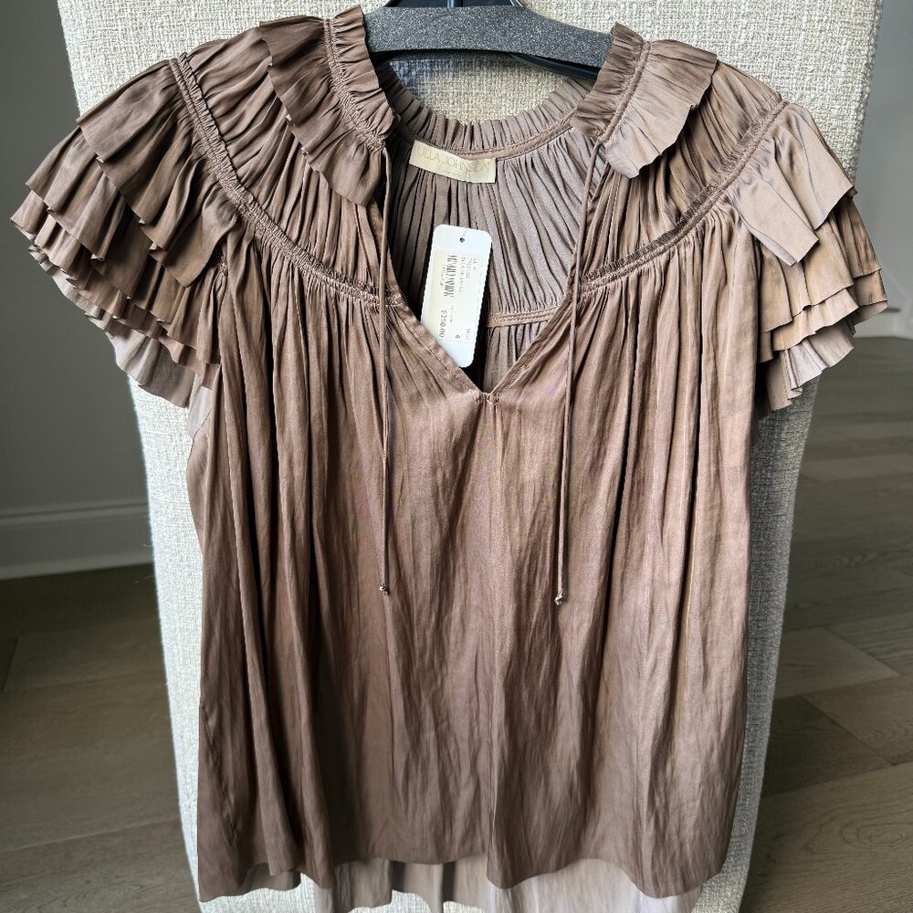 ULLA JOHNSON SILKY BLOUSE